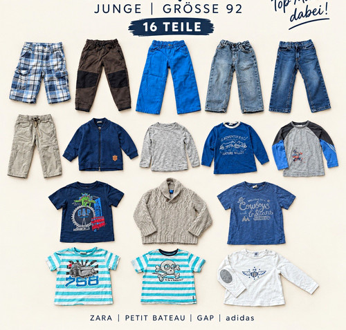 Kleiderpaket jungen 92 - kleiderpaket, gr.